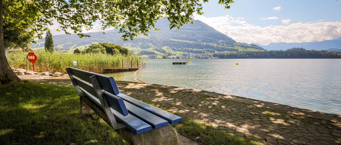 Badi in Merlischachen am See